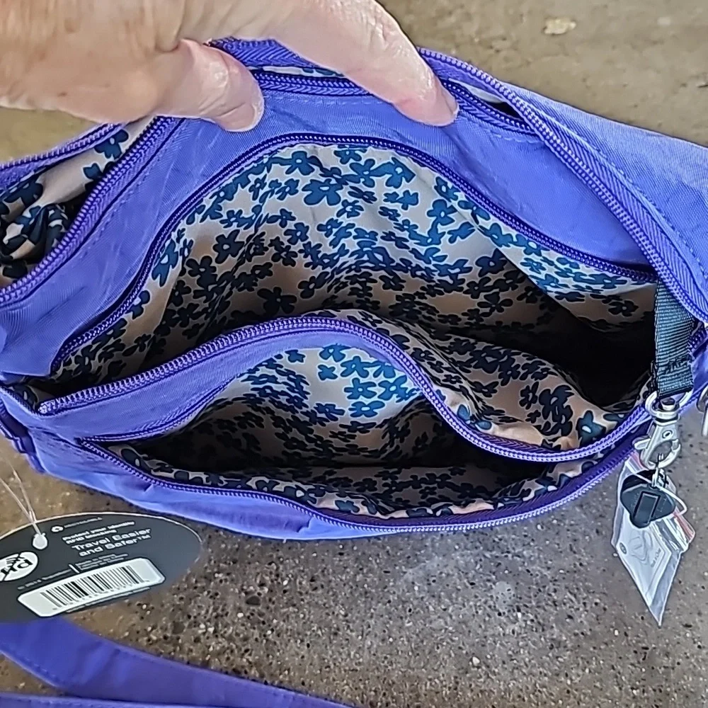 Travelon Purple bag - Picture 10 of 16